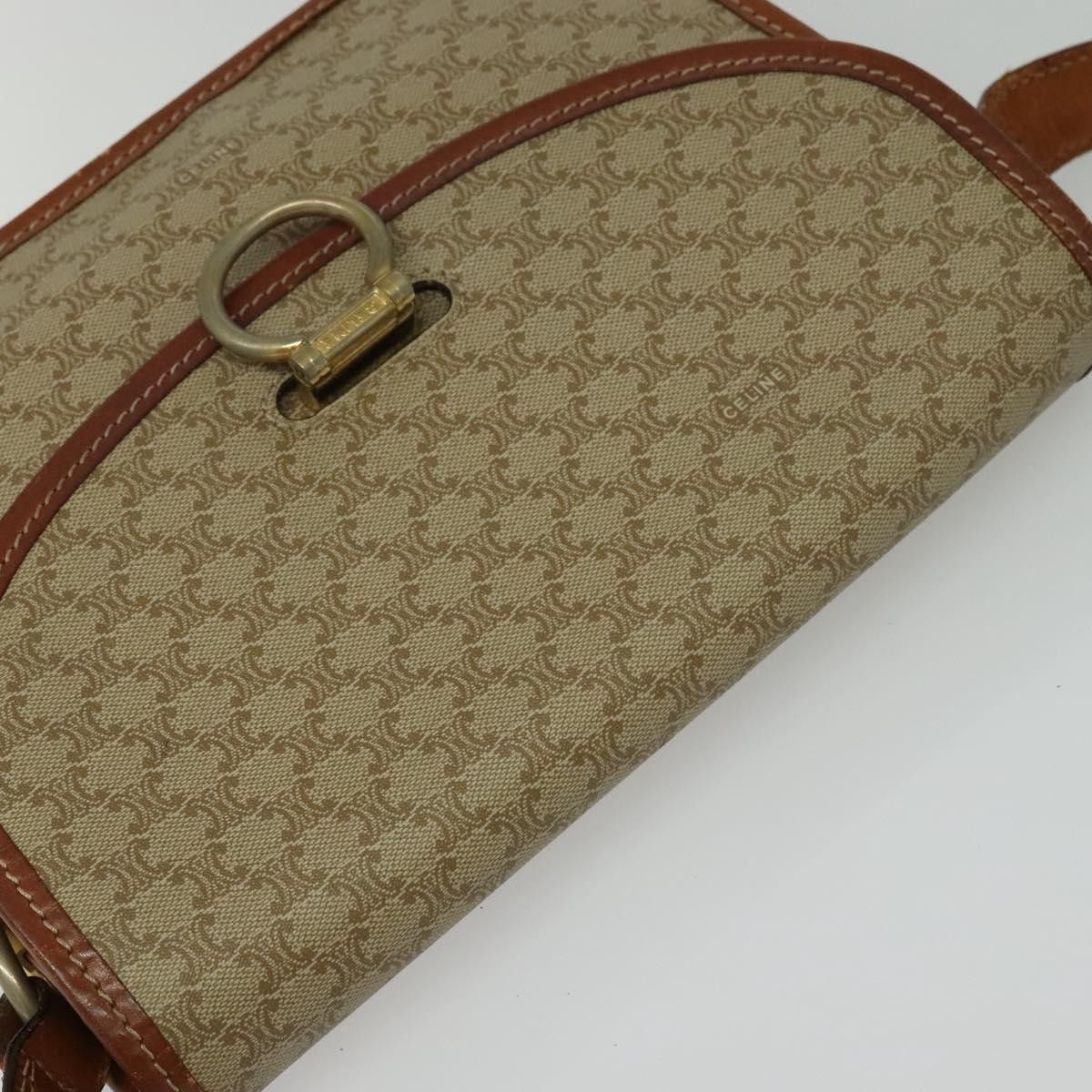 Celine Celine Macadam Shoulder Bag PVC Leather Size ONE SIZE - 17 Thumbnail