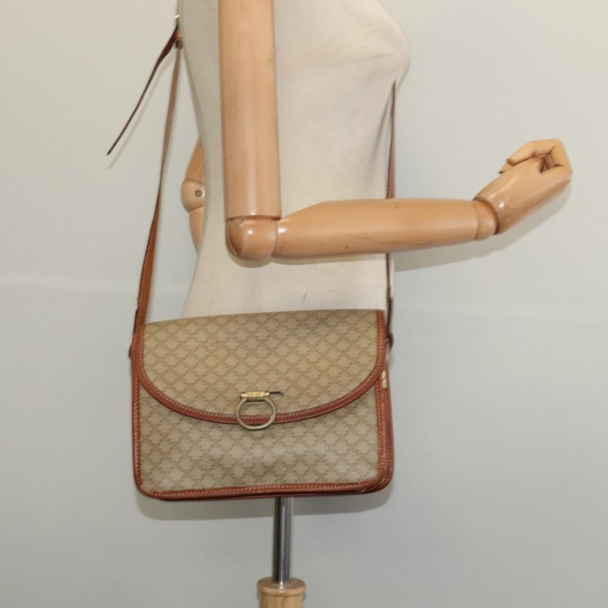 Celine Celine Macadam Shoulder Bag PVC Leather Size ONE SIZE - 14 Thumbnail