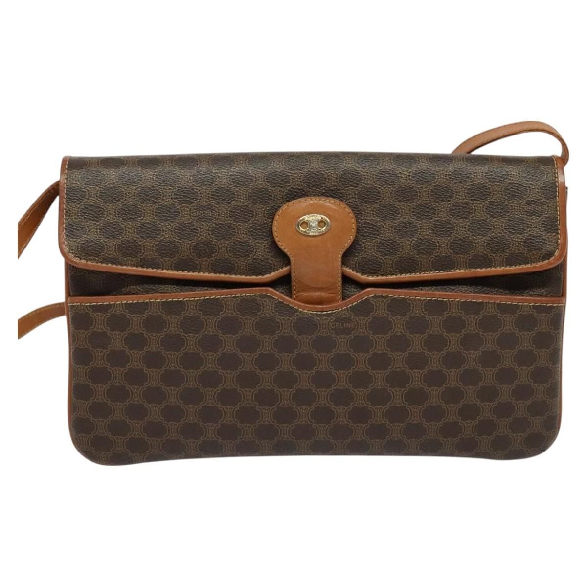 Celine Celine Macadam Shoulder Bag PVC Leather Size ONE SIZE - 21 Thumbnail