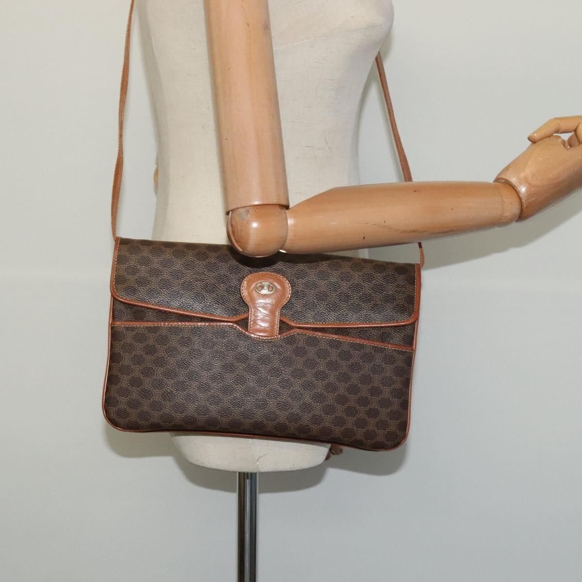 Celine Celine Macadam Shoulder Bag PVC Leather Size ONE SIZE - 15 Thumbnail