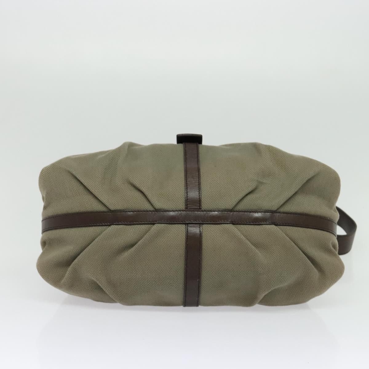 Bvlgari Bvlgari Chandra Hobo Canvas and Leather Size ONE SIZE - 15 Thumbnail