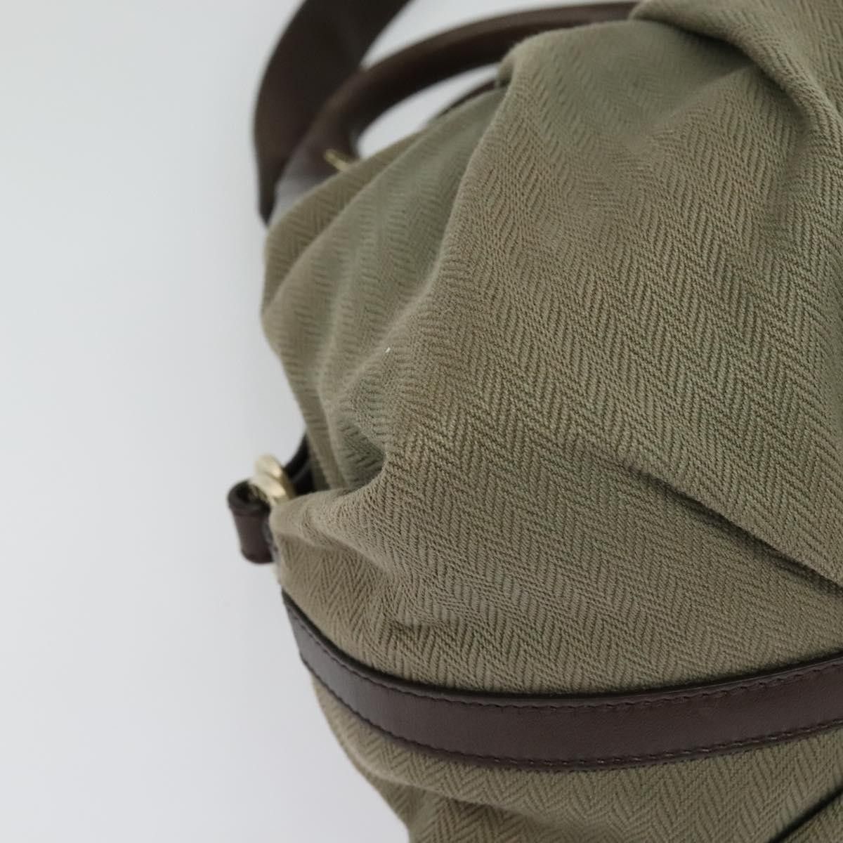 Bvlgari Bvlgari Chandra Hobo Canvas and Leather Size ONE SIZE - 11 Thumbnail