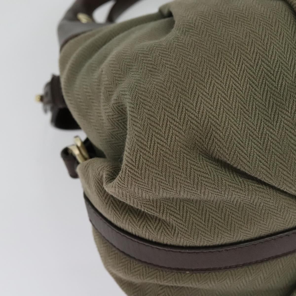 Bvlgari Bvlgari Chandra Hobo Canvas and Leather Size ONE SIZE - 12 Thumbnail