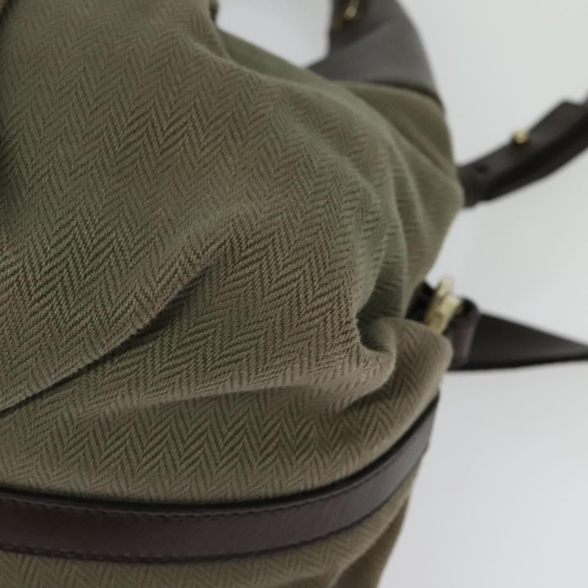 Bvlgari Bvlgari Chandra Hobo Canvas and Leather Size ONE SIZE - 9 Thumbnail