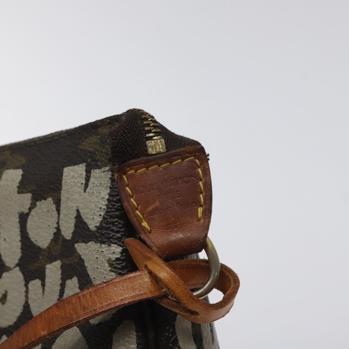 Louis Vuitton Louis Vuitton Pochette Accessoires Limited Edition Monogram Graffiti Size ONE SIZE - 6 Thumbnail