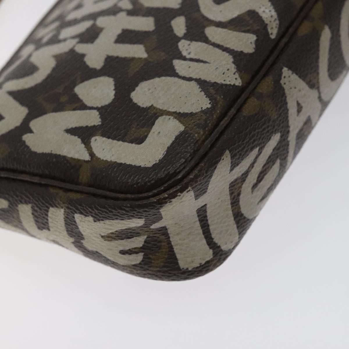 Louis Vuitton Louis Vuitton Pochette Accessoires Limited Edition Monogram Graffiti Size ONE SIZE - 10 Thumbnail