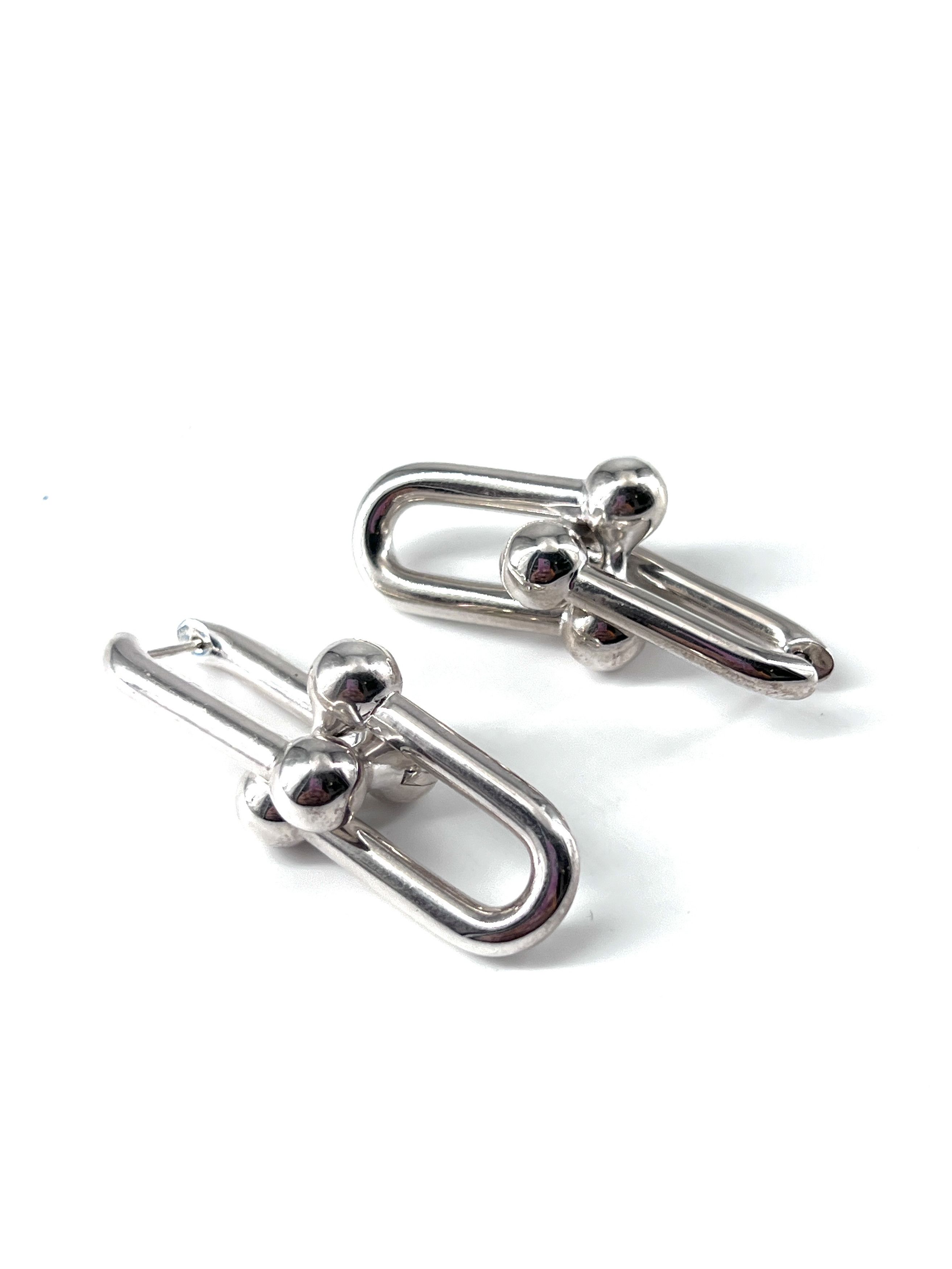 Tiffany & Co. Tiffany & Co. Hardwear Link Earrings Sterling Silver Size ONE SIZE - 2 Thumbnail