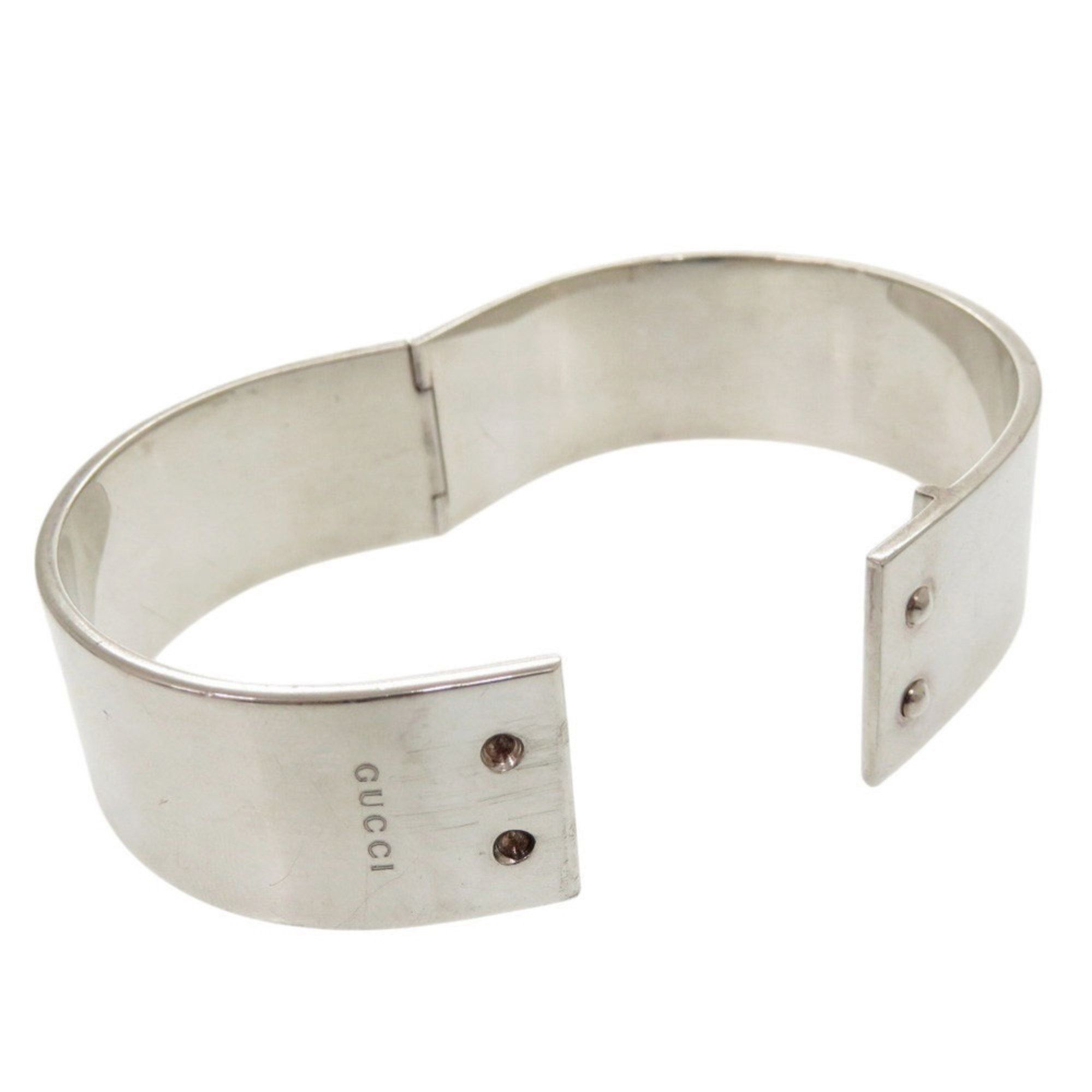 Gucci Gucci Silver 925 Bangle 0512 GUCCI Size ONE SIZE - 7 Thumbnail