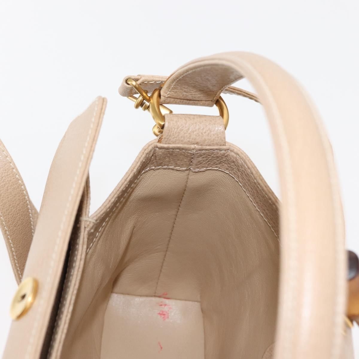 Gucci Gucci Vintage Convertible Bamboo Box Crossbody Bag Leather Size ONE SIZE - 22 Thumbnail