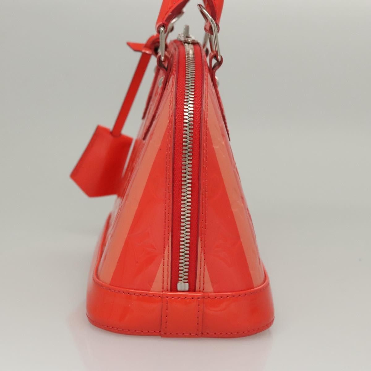 Louis Vuitton Louis Vuitton Alma Handbag Limited Edition Monogram Vernis Rayures Size ONE SIZE - 3 Thumbnail