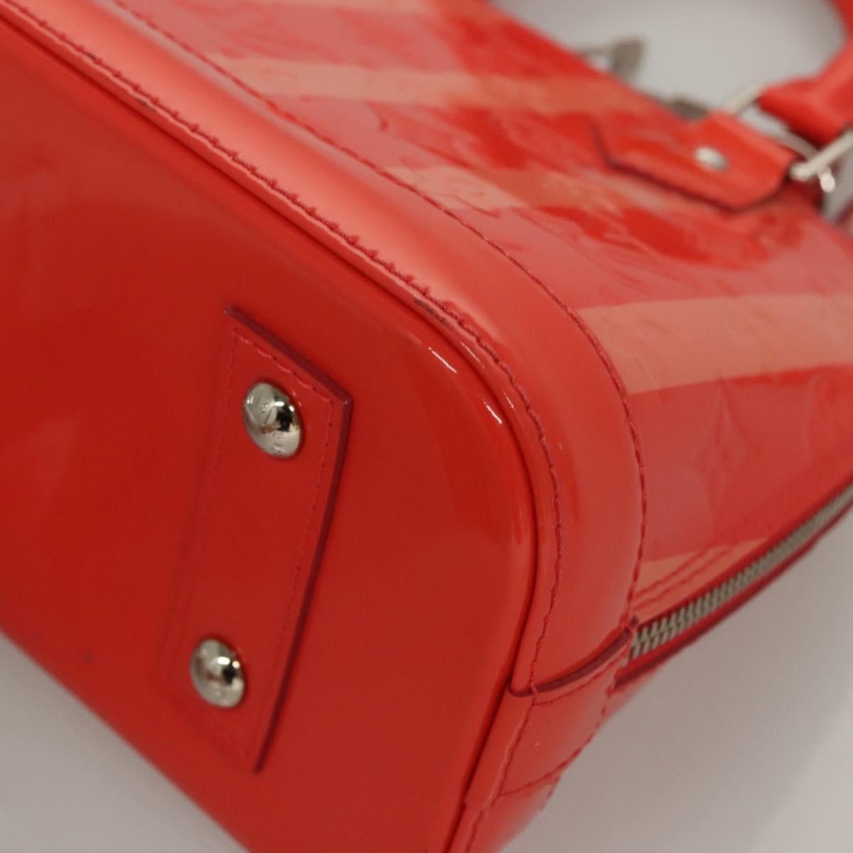 Louis Vuitton Louis Vuitton Alma Handbag Limited Edition Monogram Vernis Rayures Size ONE SIZE - 10 Thumbnail