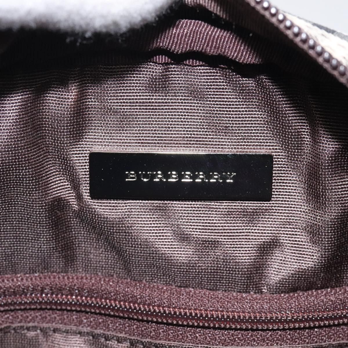 Burberry Burberry Nova Check Bowling Bag Canvas Size ONE SIZE - 6 Thumbnail