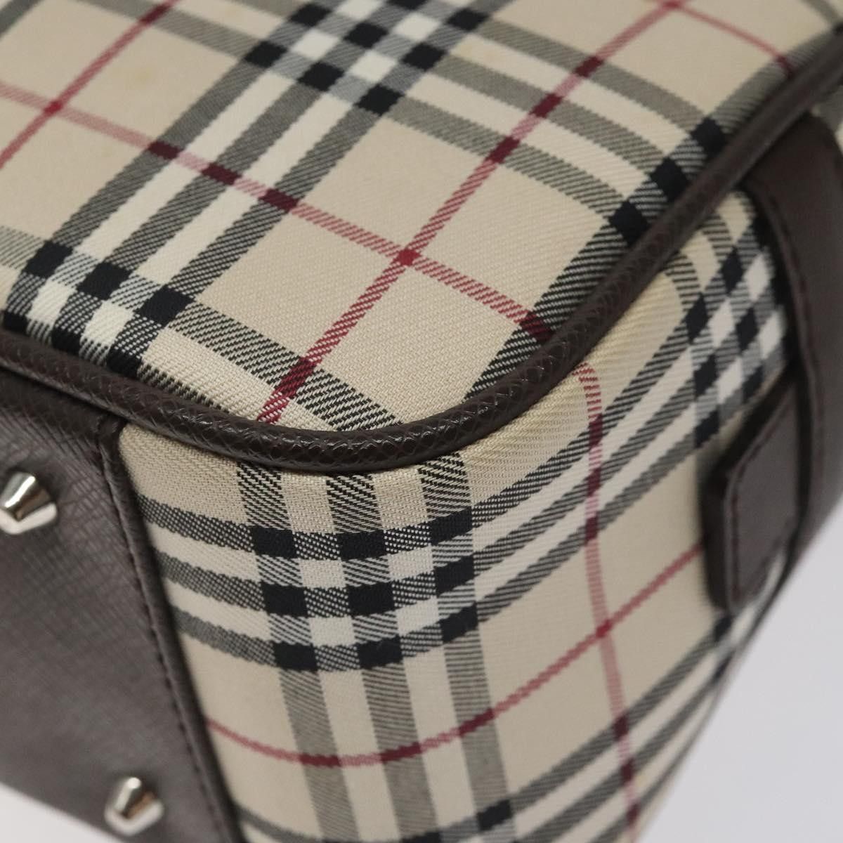 Burberry Burberry Nova Check Bowling Bag Canvas Size ONE SIZE - 9 Thumbnail
