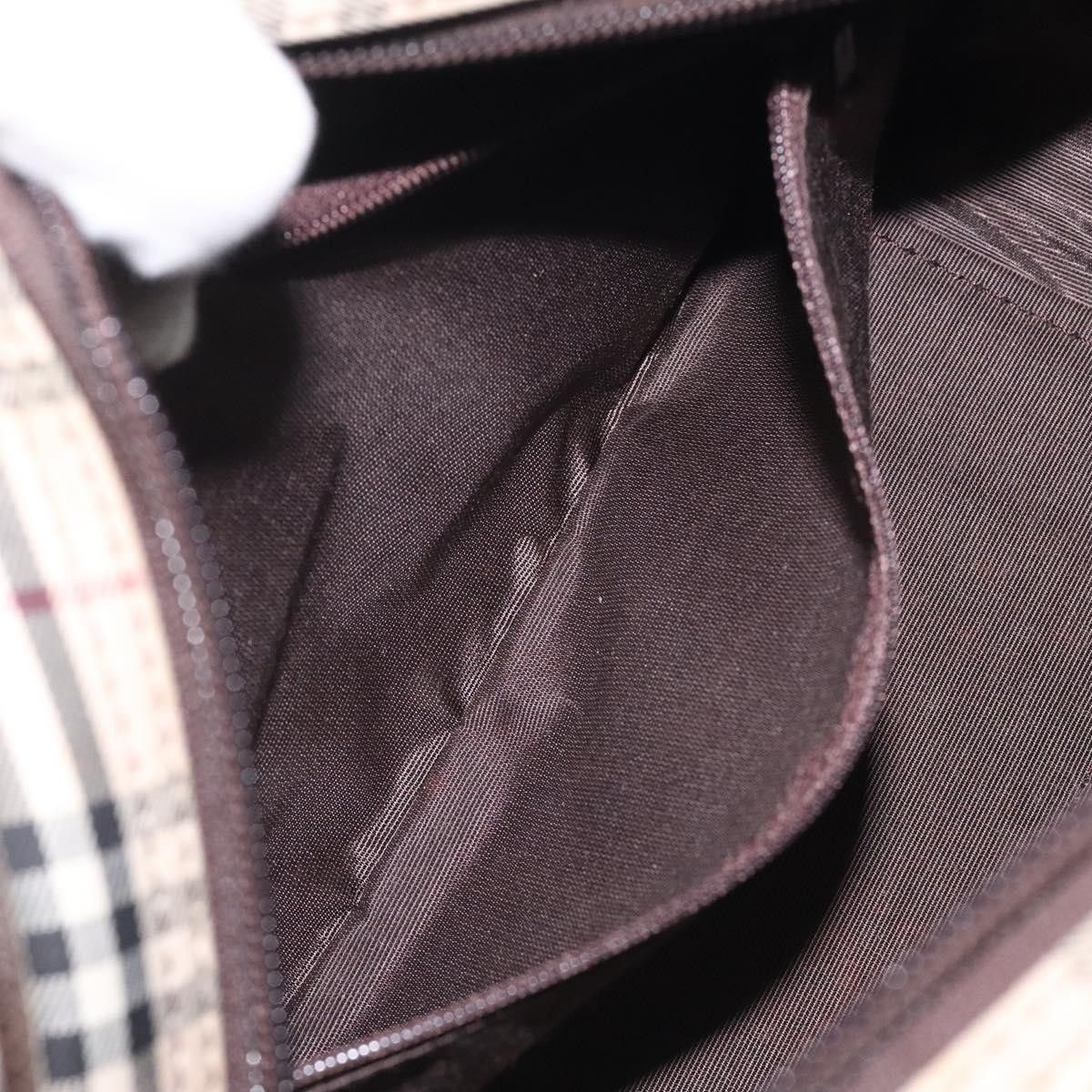 Burberry Burberry Nova Check Bowling Bag Canvas Size ONE SIZE - 21 Thumbnail