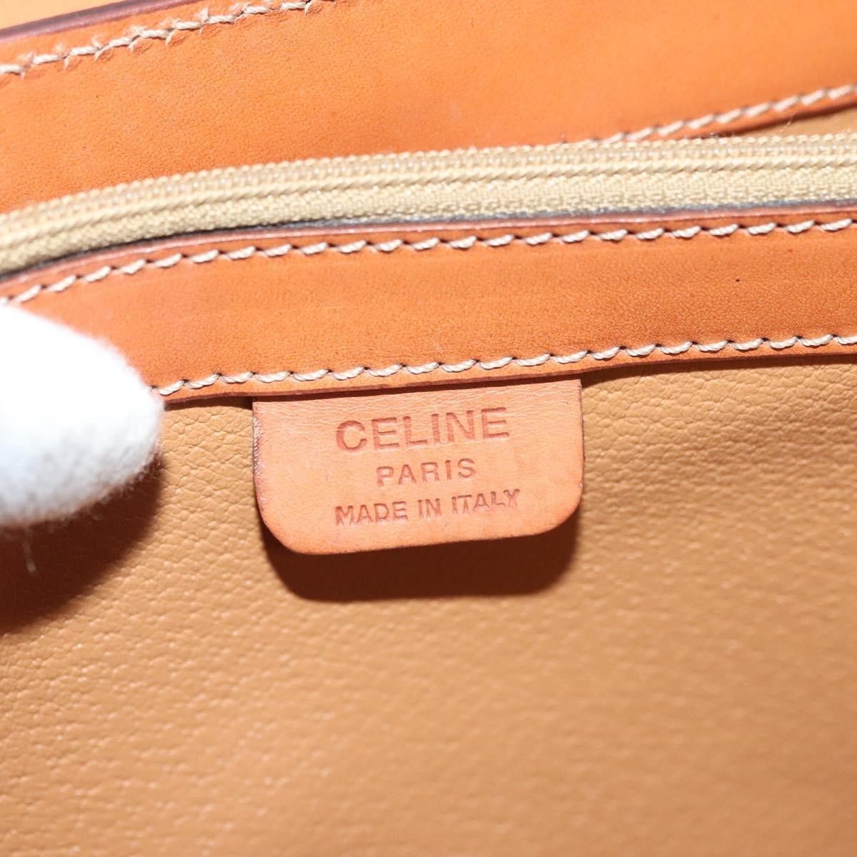 Celine Celine Vintage Convertible Top Handle Bag Macadam Coated Canvas Size ONE SIZE - 7 Thumbnail