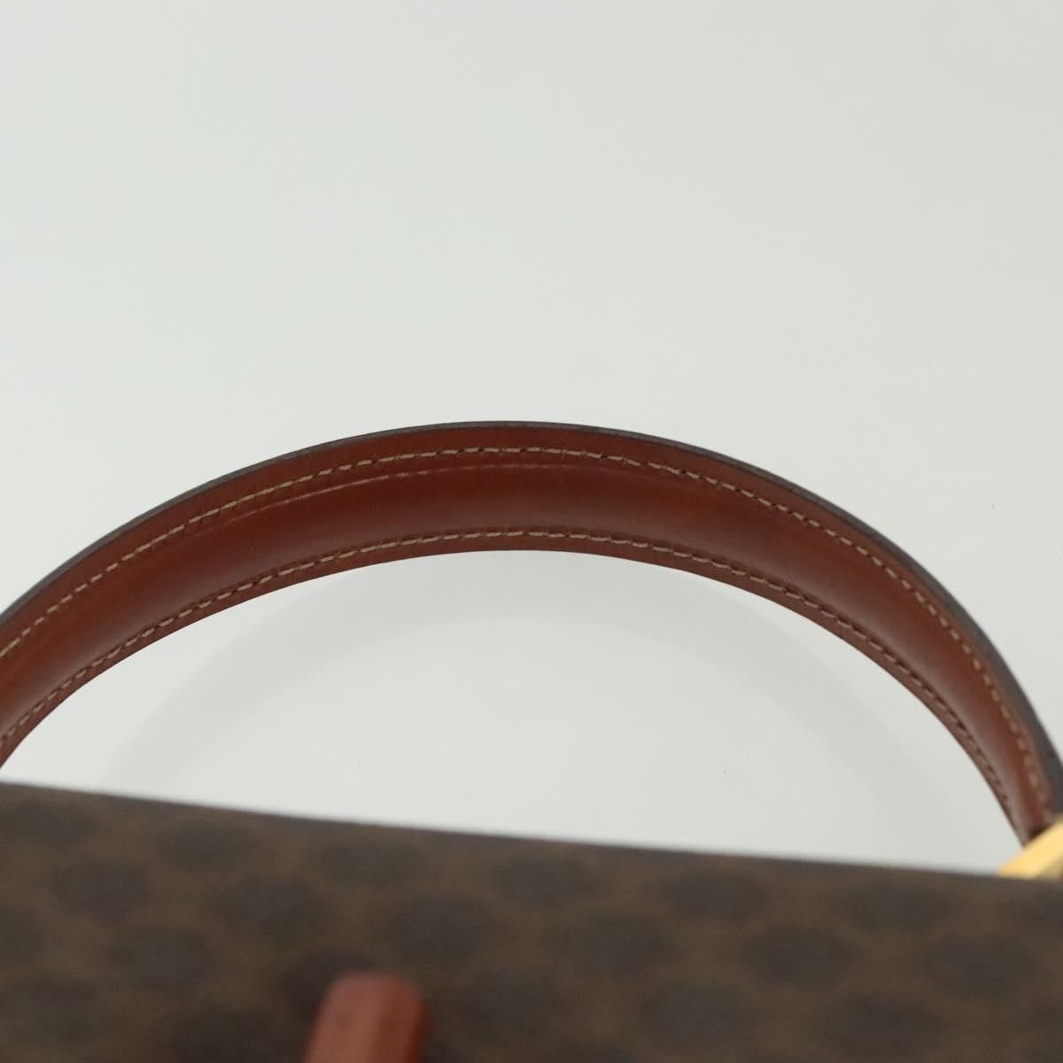 Celine Celine Vintage Convertible Top Handle Bag Macadam Coated Canvas Size ONE SIZE - 18 Thumbnail