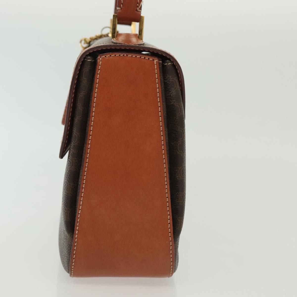 Celine Celine Vintage Convertible Top Handle Bag Macadam Coated Canvas Size ONE SIZE - 3 Thumbnail