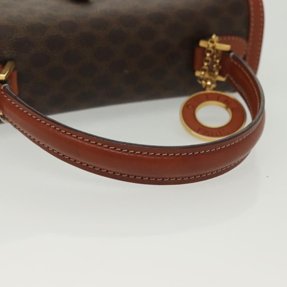 Celine Celine Vintage Convertible Top Handle Bag Macadam Coated Canvas Size ONE SIZE - 16 Thumbnail