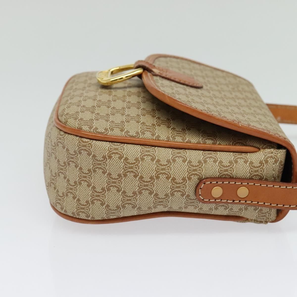 Celine Celine Vintage Macadam Shoulder Bag Canvas Size ONE SIZE - 4 Thumbnail