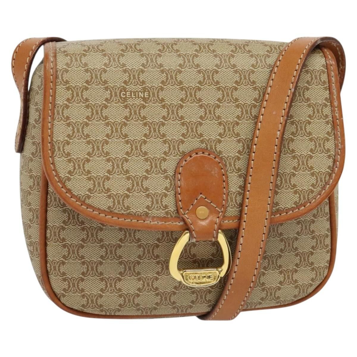 Celine Celine Vintage Macadam Shoulder Bag Canvas Size ONE SIZE - 14 Thumbnail