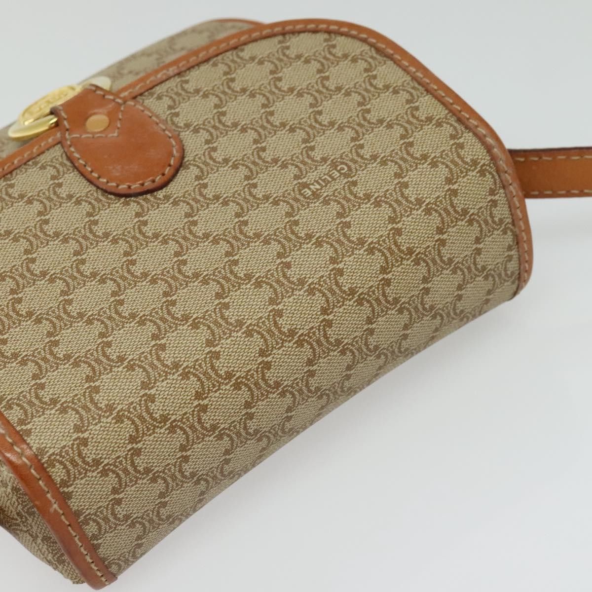 Celine Celine Vintage Macadam Shoulder Bag Canvas Size ONE SIZE - 16 Thumbnail