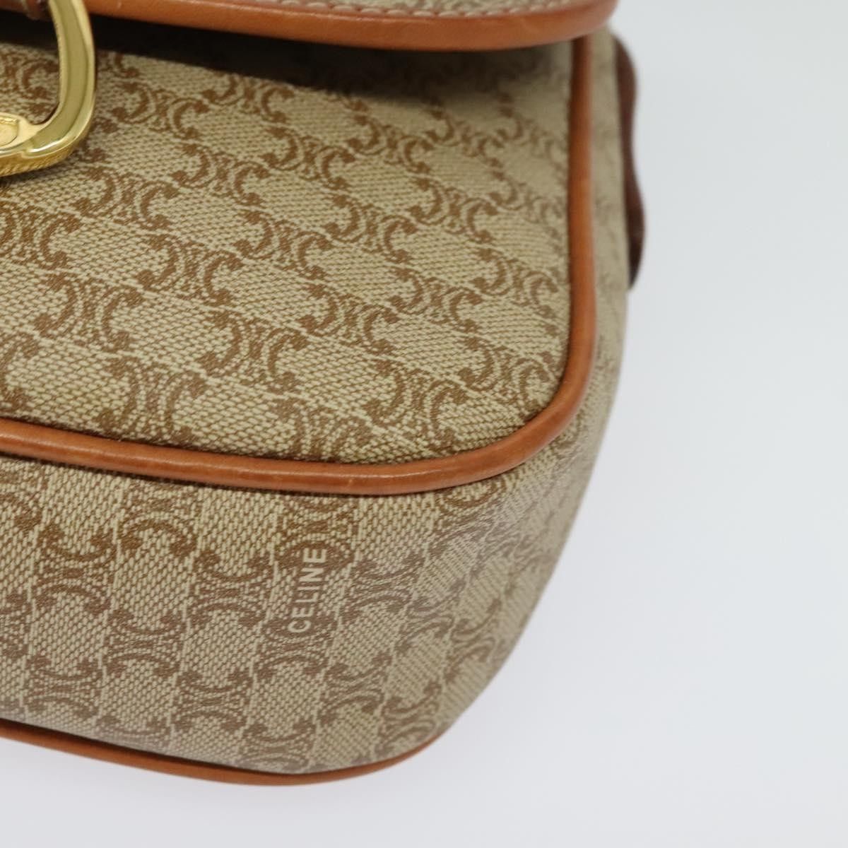 Celine Celine Vintage Macadam Shoulder Bag Canvas Size ONE SIZE - 9 Thumbnail