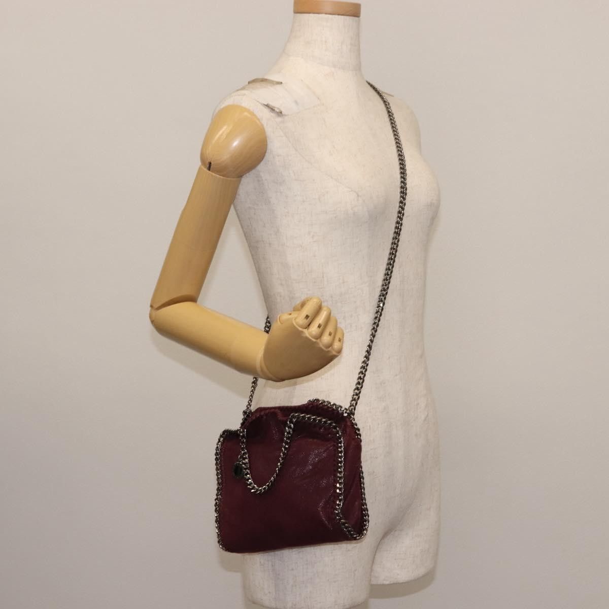 Stella McCartney Stella McCartney Falabella Fold Over Crossbody Bag Shaggy Deer Size ONE SIZE - 14 Thumbnail