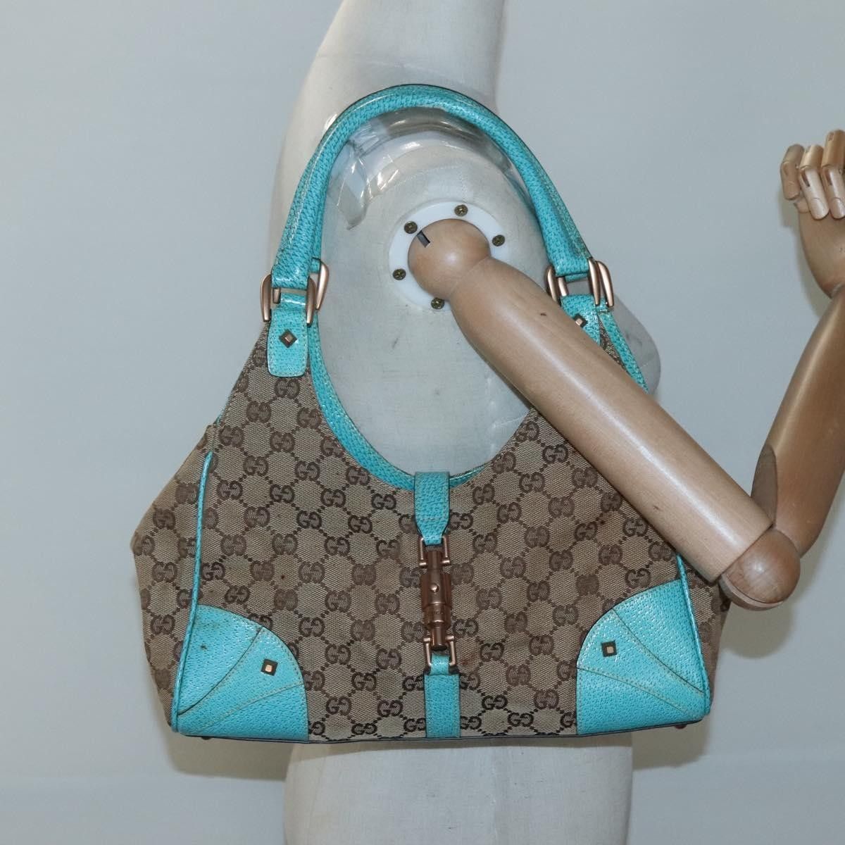 Gucci Gucci Joy Bardot Hobo GG Canvas Size ONE SIZE - 14 Thumbnail