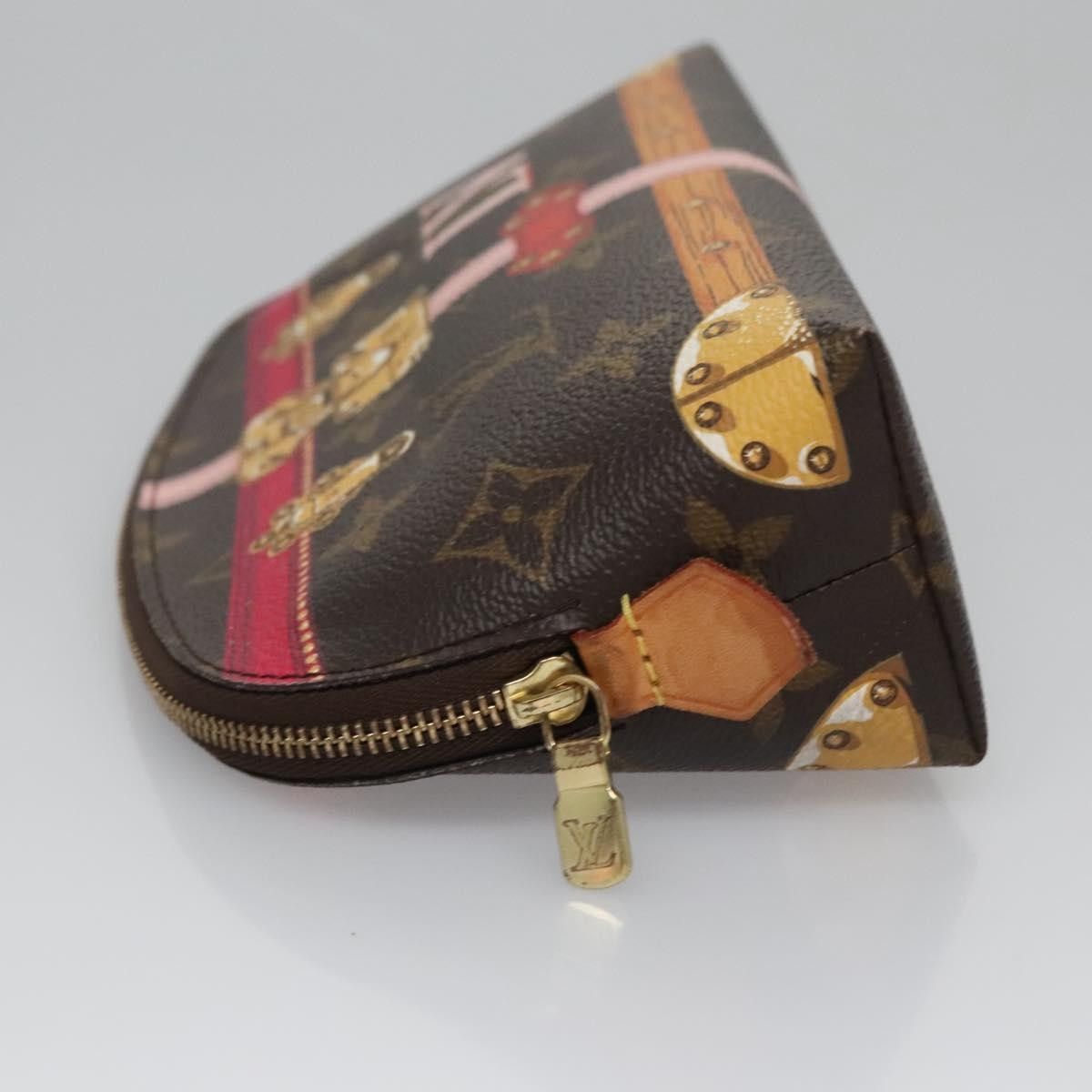 Louis Vuitton Louis Vuitton Cosmetic Pouch Limited Edition Summer Trunks Monogram Canvas Size ONE SIZE - 4 Thumbnail