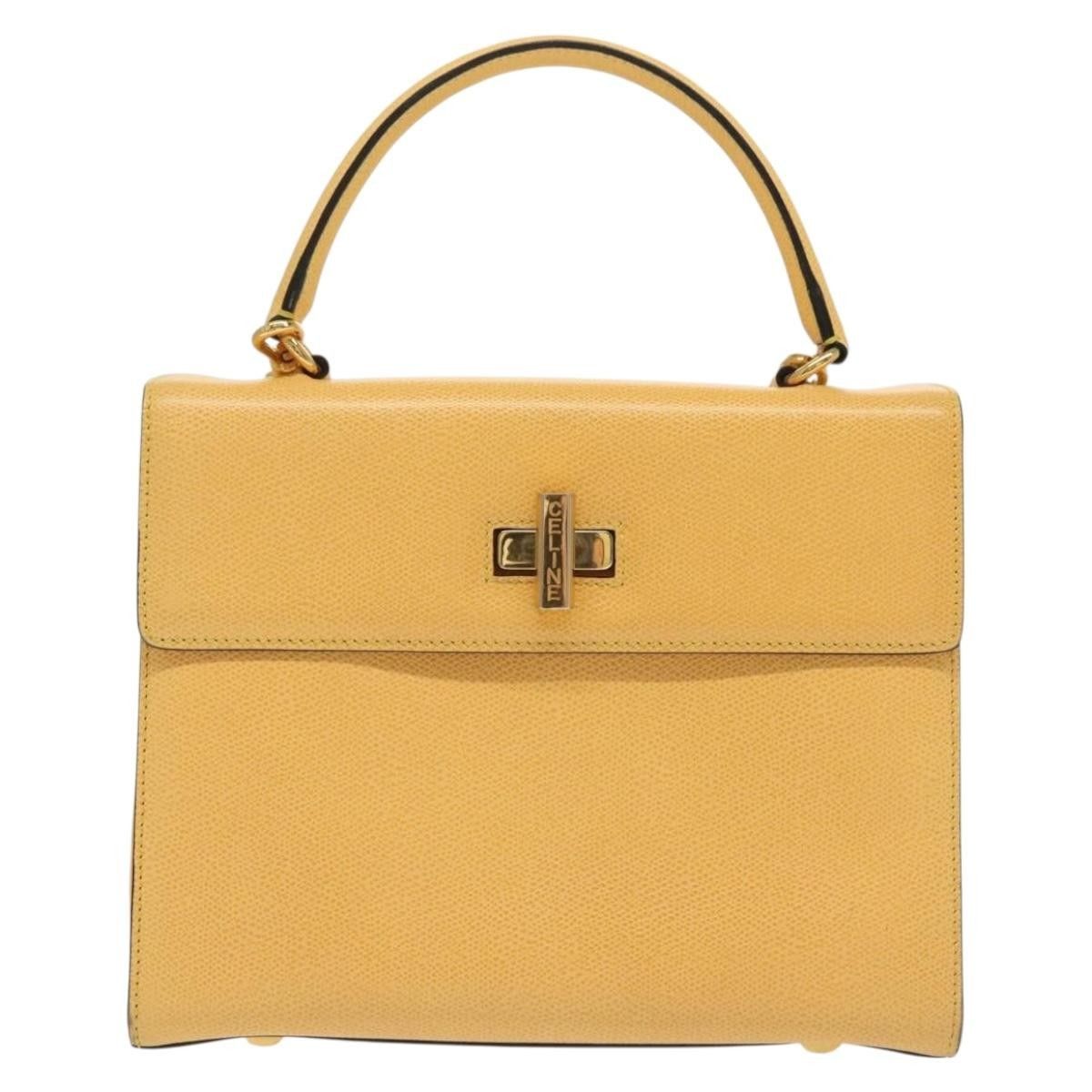 Celine Celine Vintage Convertible Turnlock Top Handle Leather Size ONE SIZE - 19 Thumbnail