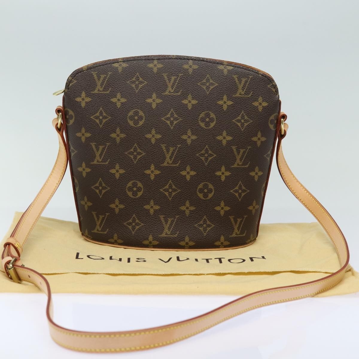 Louis Vuitton Louis Vuitton Drouot Handbag Monogram Canvas Size ONE SIZE - 14 Thumbnail