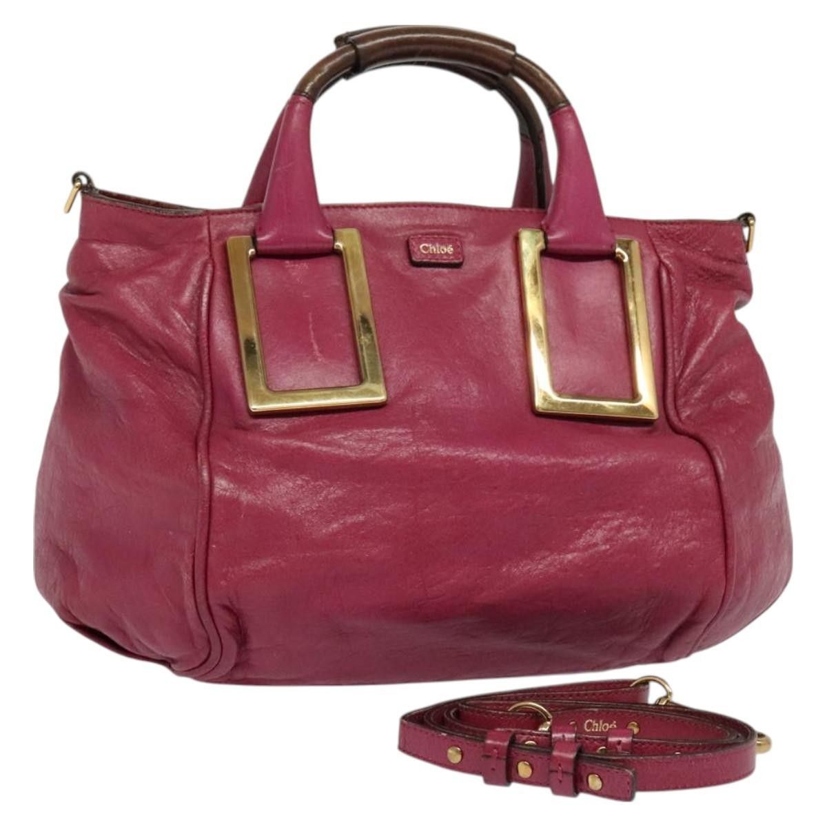 Chloe Chloe Ethel Tote Leather Size ONE SIZE - 18 Thumbnail