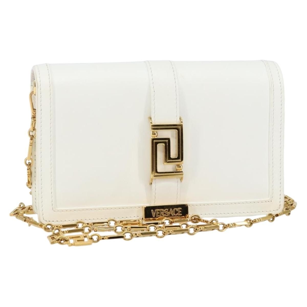 Versace Versace Greca Goddess Wallet on Chain Leather Size ONE SIZE - 15 Thumbnail