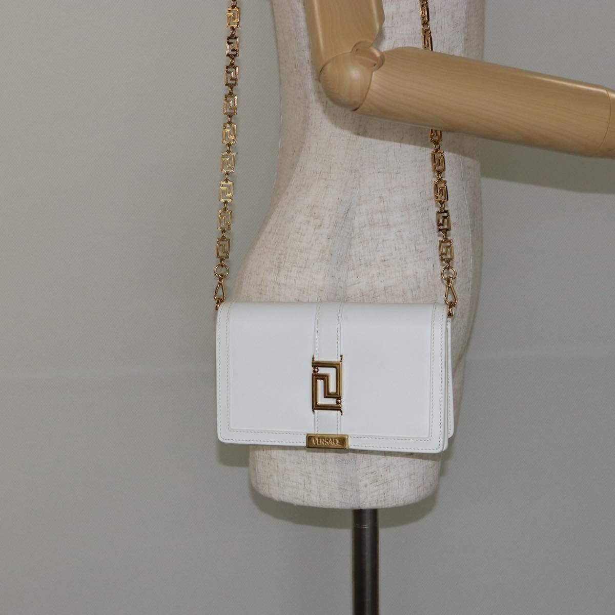 Versace Versace Greca Goddess Wallet on Chain Leather Size ONE SIZE - 13 Thumbnail