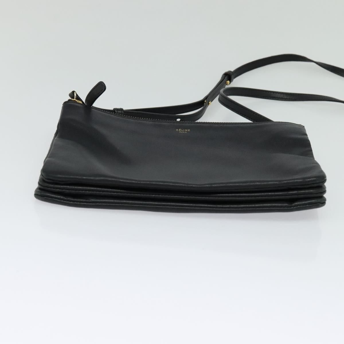 Celine Celine Trio Crossbody Bag Leather Size ONE SIZE - 13 Thumbnail