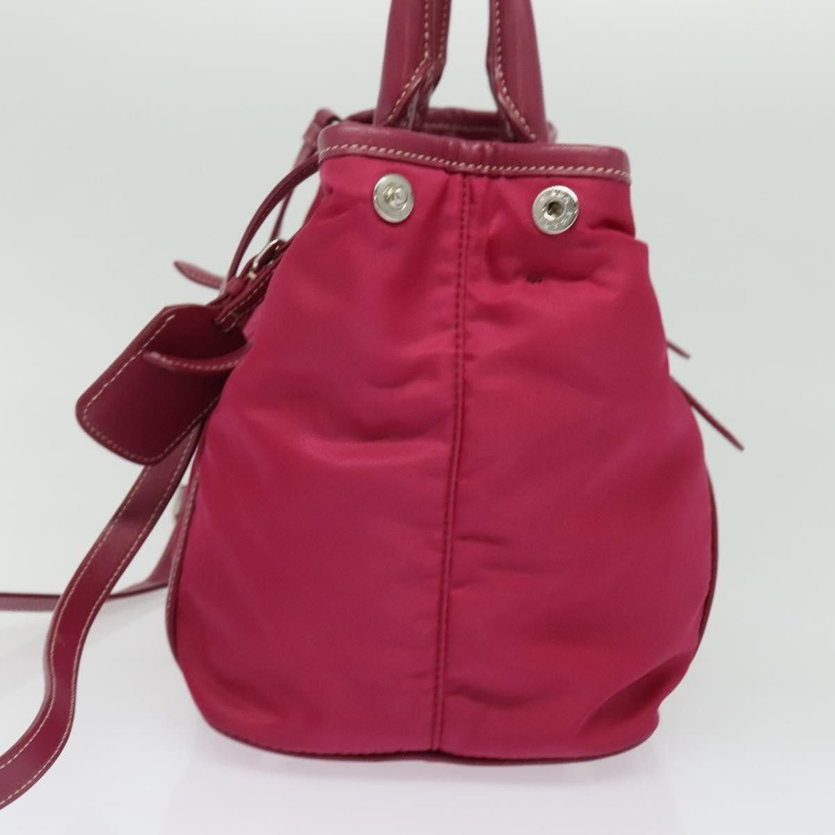 Prada Prada Convertible Belted Hobo Tessuto with Leather Size ONE SIZE - 4 Thumbnail