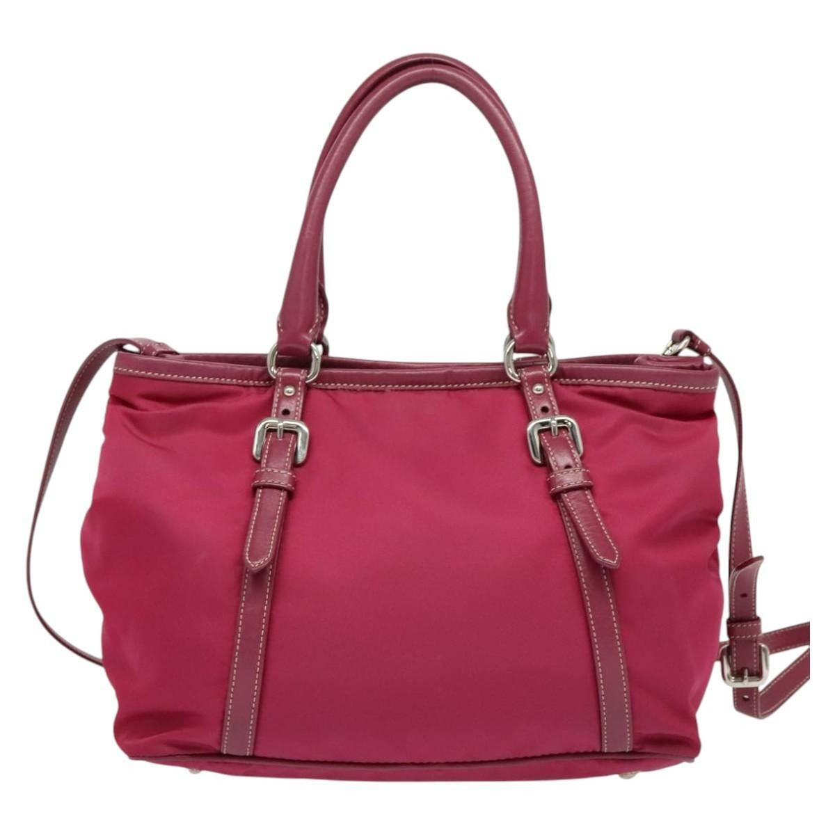 Prada Prada Convertible Belted Hobo Tessuto with Leather Size ONE SIZE - 2 Thumbnail
