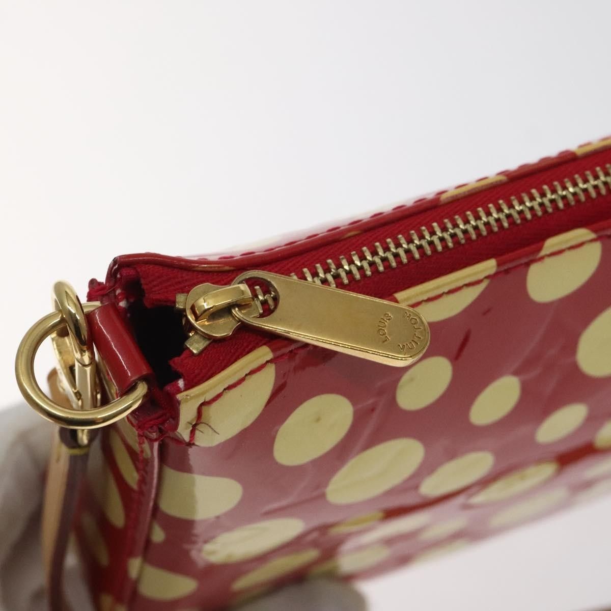 Louis Vuitton Louis Vuitton Pochette Accessoires Yayoi Kusama Painted Dots Monogram vernis Size ONE SIZE - 13 Thumbnail