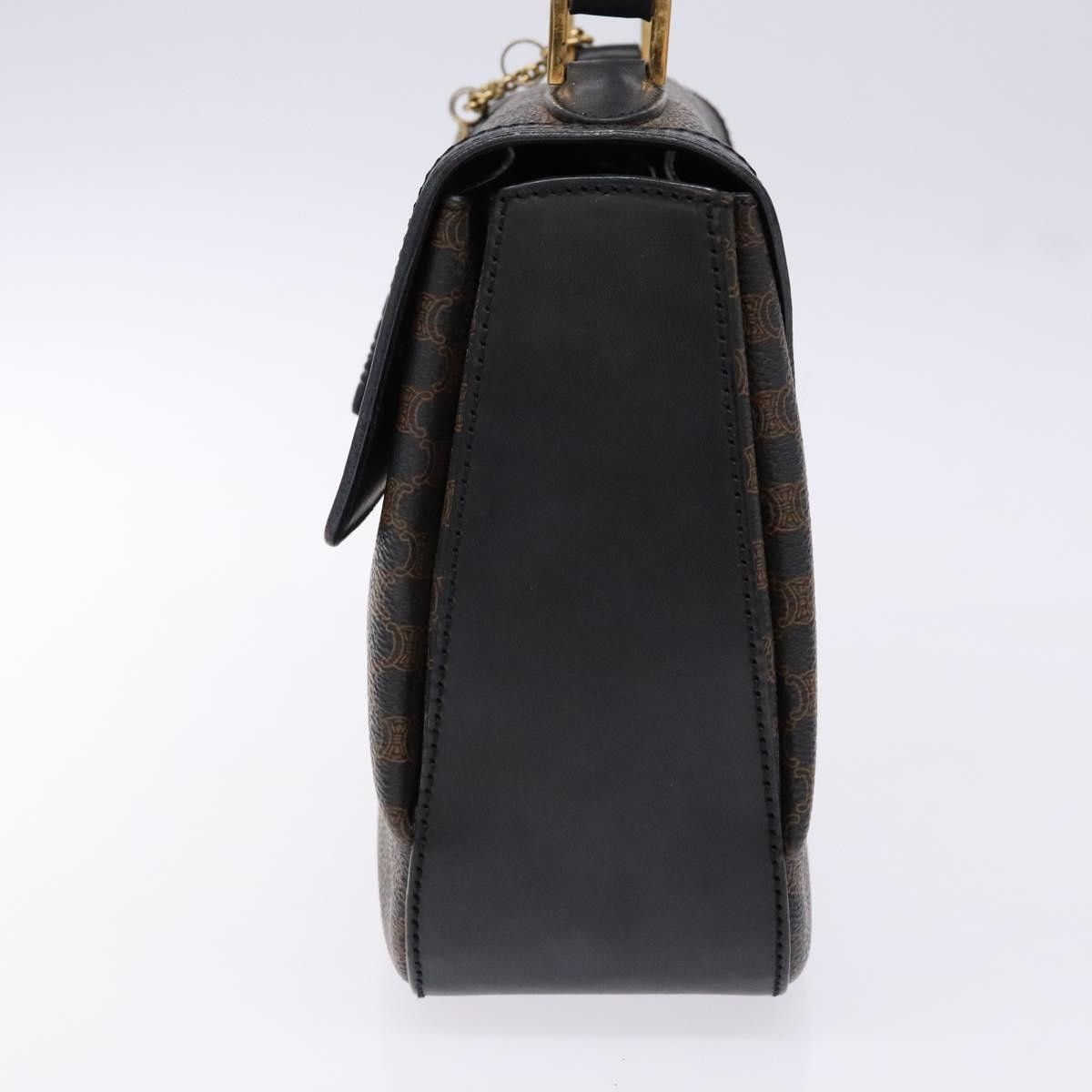 Celine Celine Vintage Convertible Top Handle Bag Macadam Coated Canvas Size ONE SIZE - 3 Thumbnail