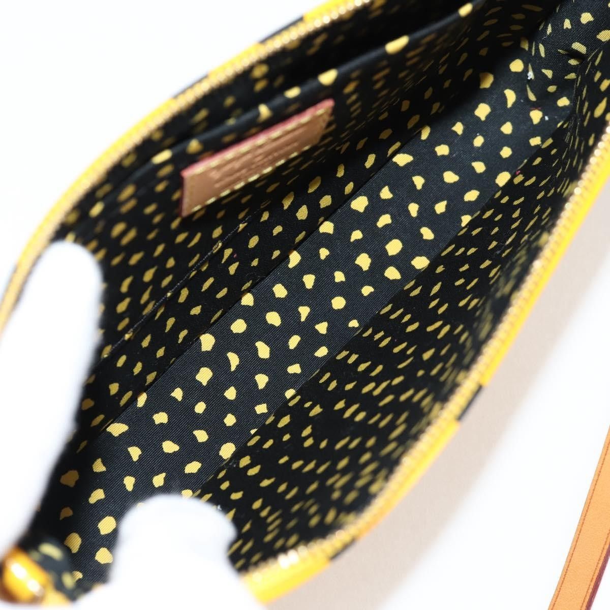 Louis Vuitton Louis Vuitton Pochette Accessoires Yayoi Kusama Painted Dots Monogram vernis Size ONE SIZE - 5 Thumbnail