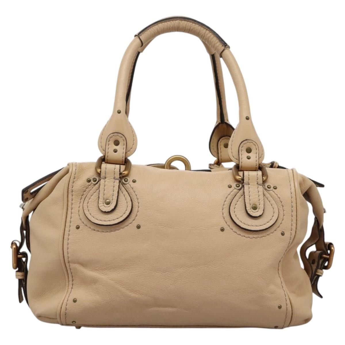 Chloe Chloe Paddington Lock Handbag Leather Size ONE SIZE - 2 Thumbnail