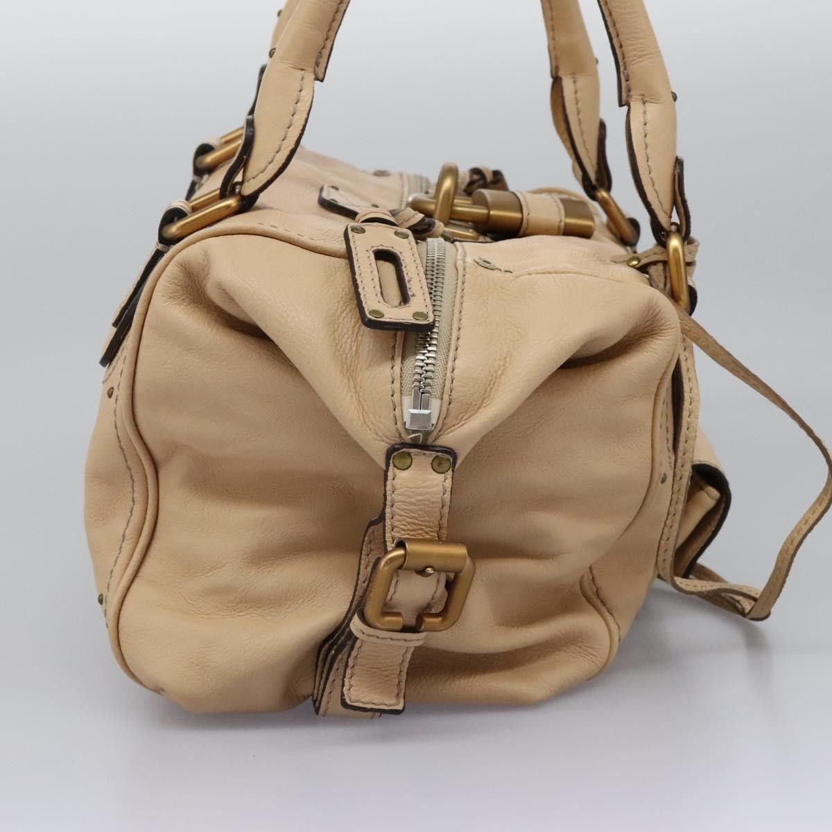 Chloe Chloe Paddington Lock Handbag Leather Size ONE SIZE - 4 Thumbnail