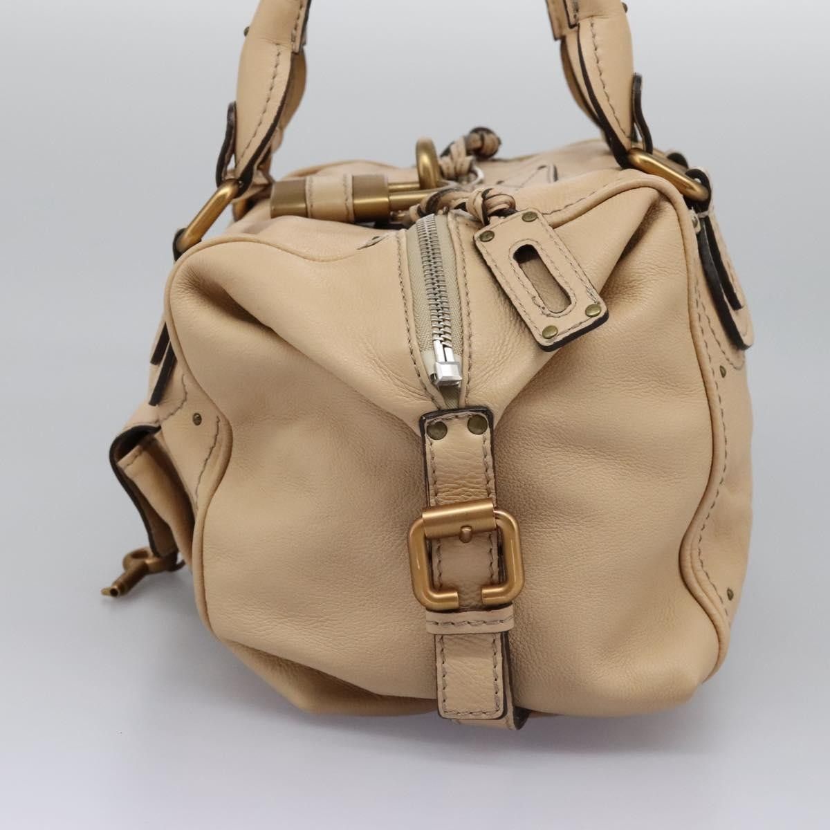 Chloe Chloe Paddington Lock Handbag Leather Size ONE SIZE - 3 Thumbnail