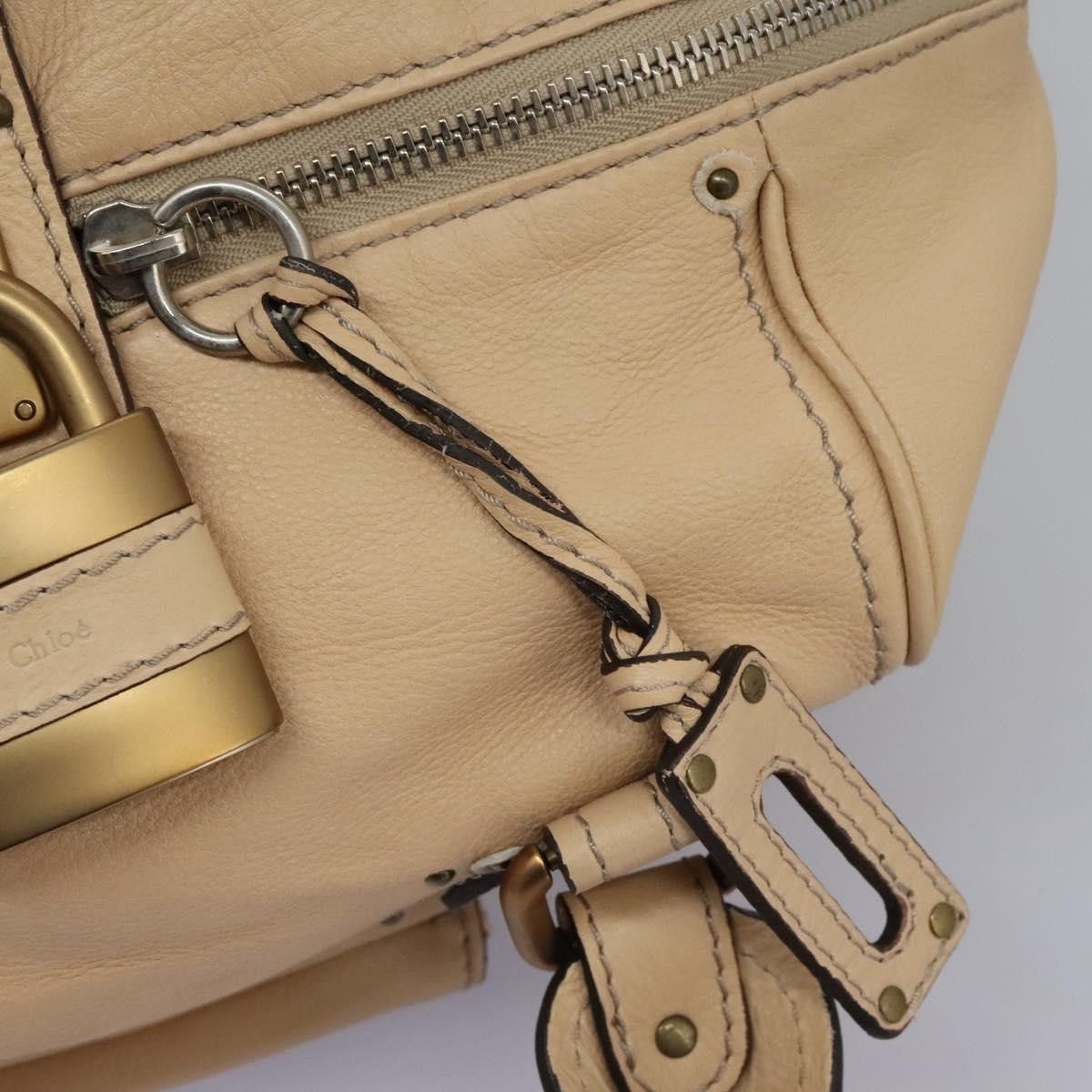 Chloe Chloe Paddington Lock Handbag Leather Size ONE SIZE - 21 Thumbnail