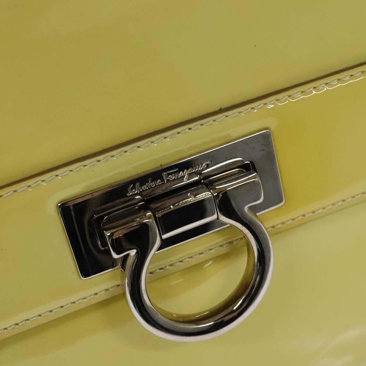 Salvatore Ferragamo Salvatore Ferragamo Sofia Satchel Patent leather Size ONE SIZE - 13 Thumbnail