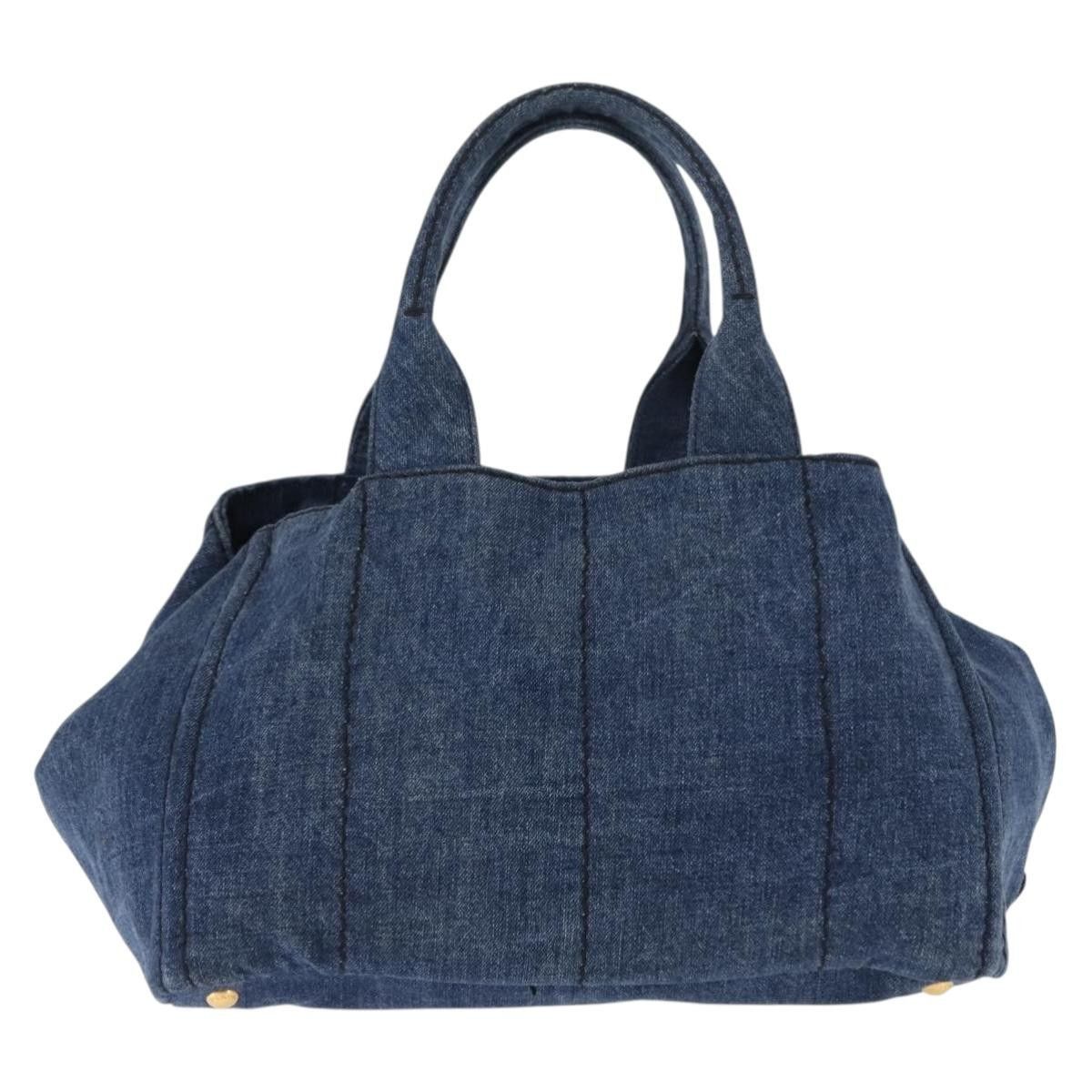 Prada Prada Canapa Convertible Tote Denim Size ONE SIZE - 2 Thumbnail
