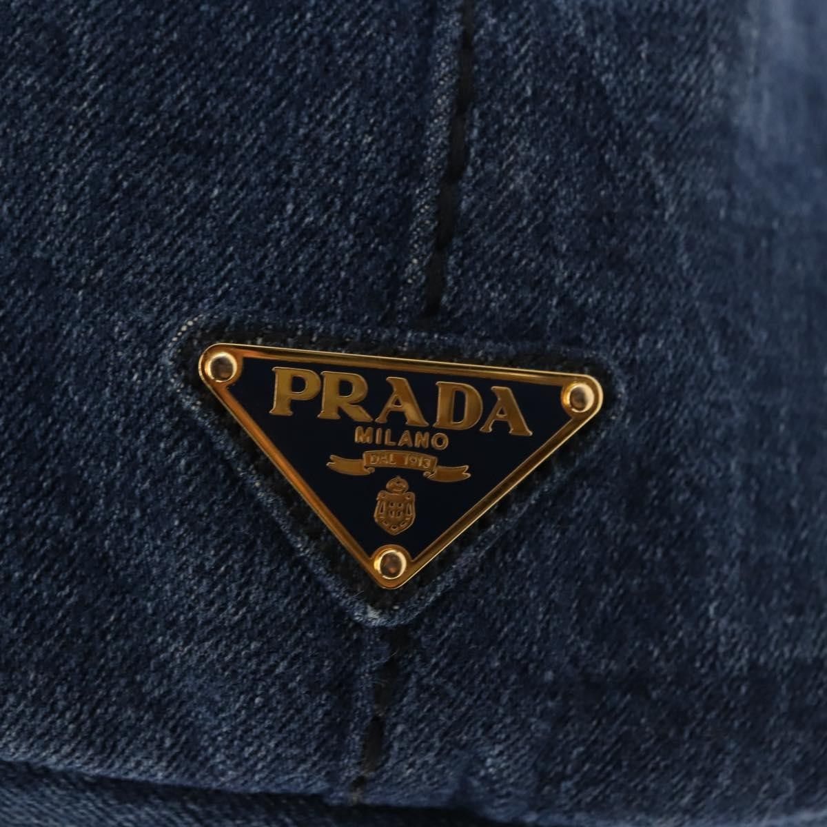 Prada Prada Canapa Convertible Tote Denim Size ONE SIZE - 13 Thumbnail