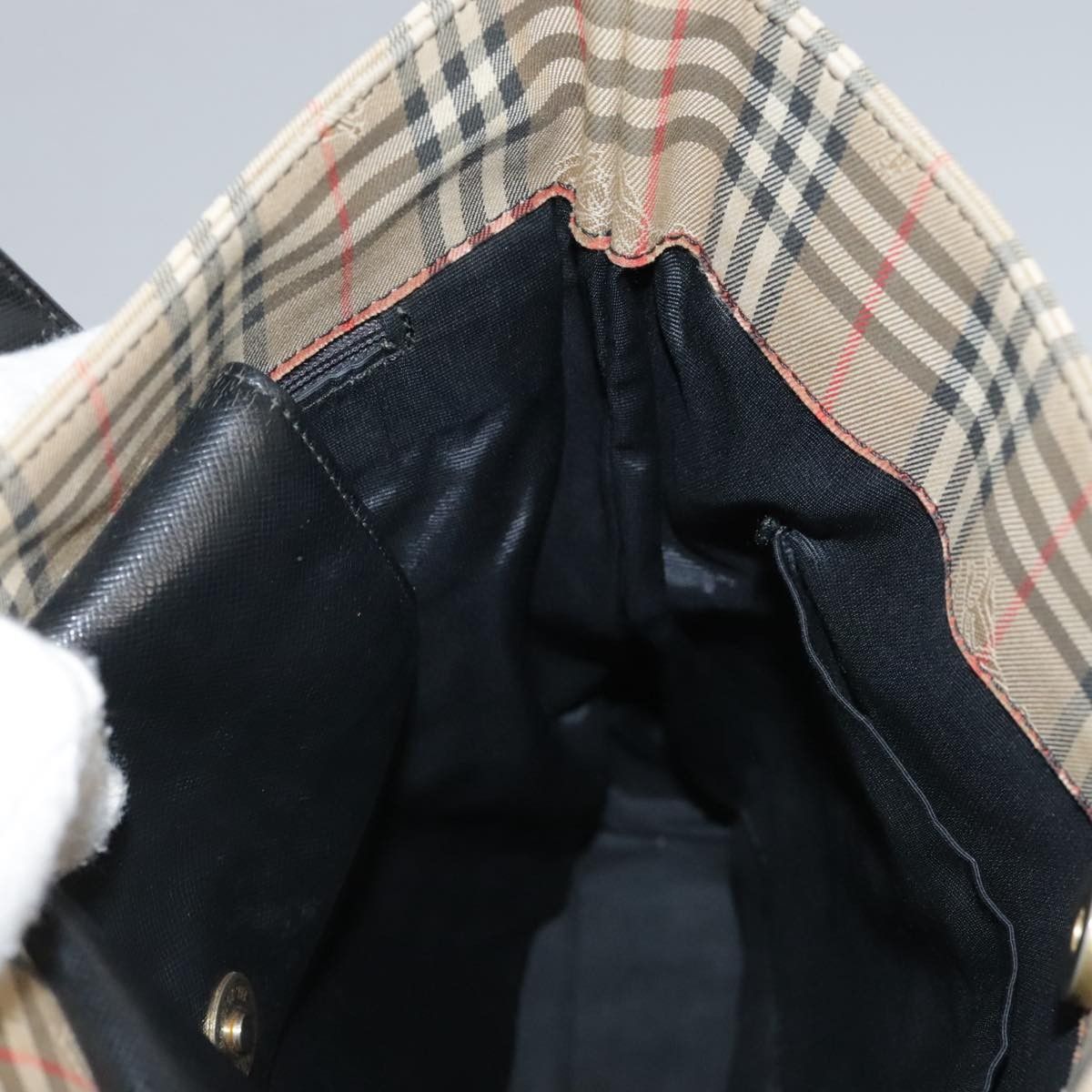 Burberry Burberry Nova Check Tote canvas check pattern Size ONE SIZE - 19 Thumbnail