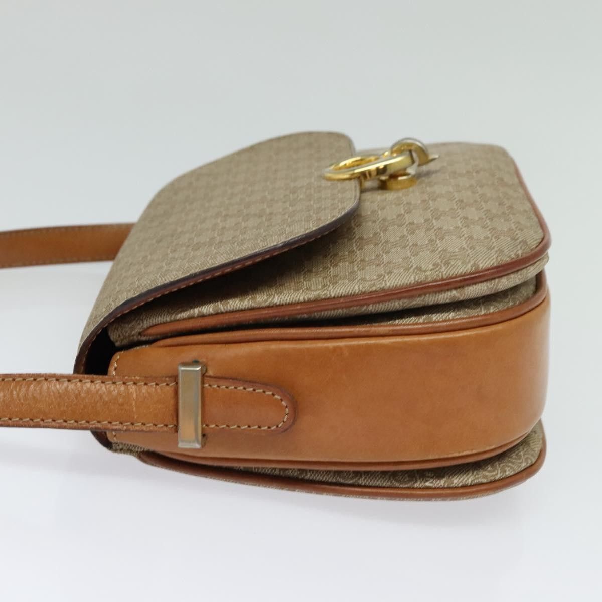 Celine Celine Vintage Macadam Shoulder Bag Canvas and Leather Size ONE SIZE - 3 Thumbnail