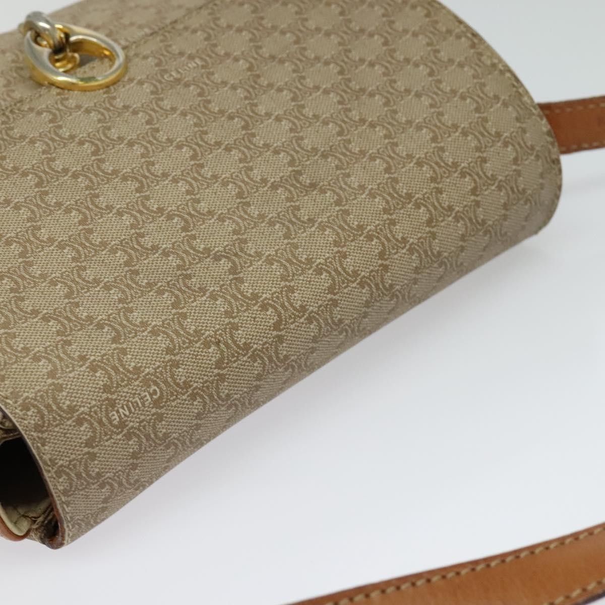 Celine Celine Vintage Macadam Shoulder Bag Canvas and Leather Size ONE SIZE - 15 Thumbnail